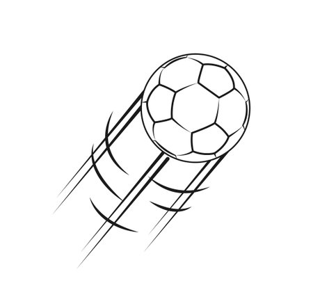 Soccer ball conceptのイラスト素材