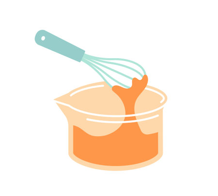 Mixer in plastic containerのイラスト素材