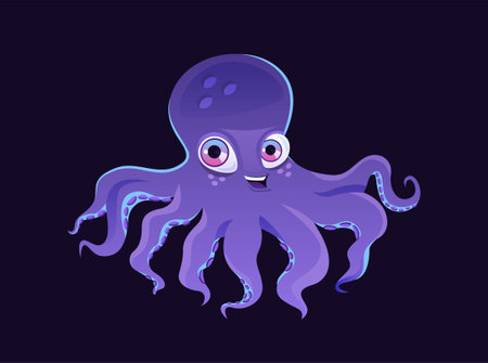 Cute underwater animalのイラスト素材