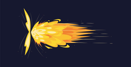 Bomb explosion conceptのイラスト素材