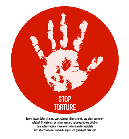 Victims of tortureのイラスト素材