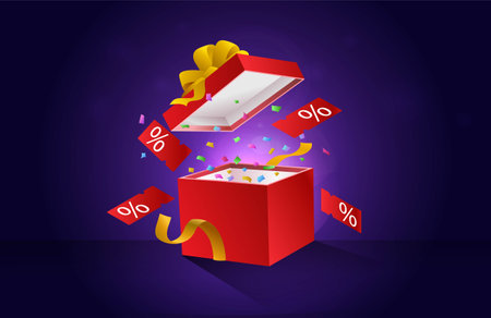 Happy holidays conceptのイラスト素材