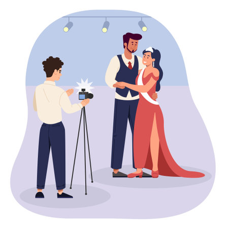 Beauty contest conceptのイラスト素材