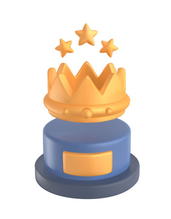 Golden award iconのイラスト素材