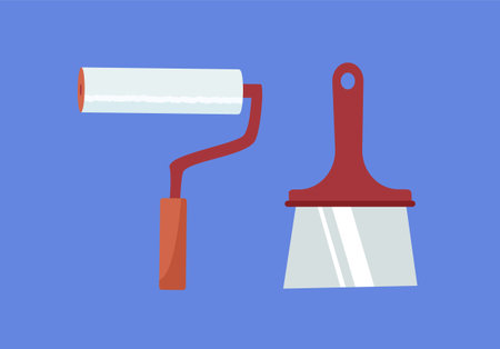 Labor tools vector setのイラスト素材