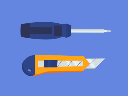 Labor tools vector setのイラスト素材