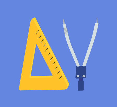 Labor tools vector set