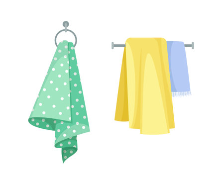 Bathroom items vector setのイラスト素材
