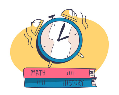 Back to school vector posterのイラスト素材