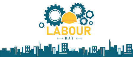 Labour Day poster vectorのイラスト素材