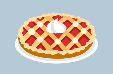 Sweet dessert iconのイラスト素材