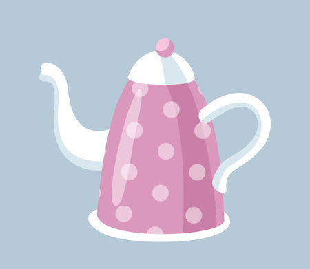 Tea party iconのイラスト素材