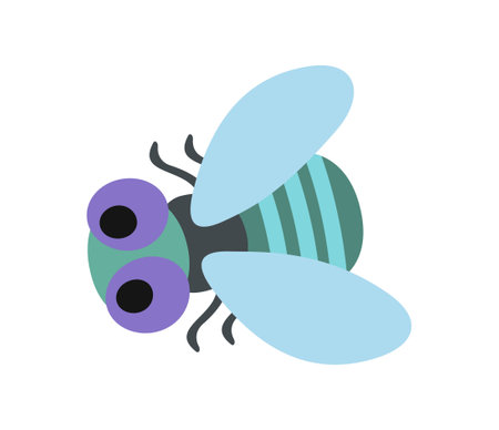 Cute wild insectのイラスト素材