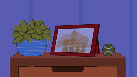 Cute children roomのイラスト素材