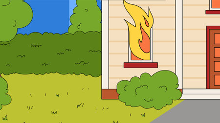 Accident and disasterのイラスト素材