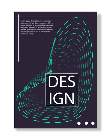 Abstract music poster vectorのイラスト素材