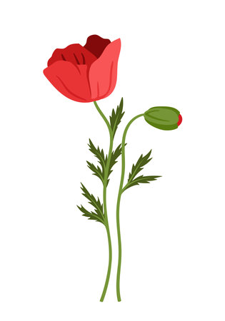 Spring flowers vector conceptのイラスト素材