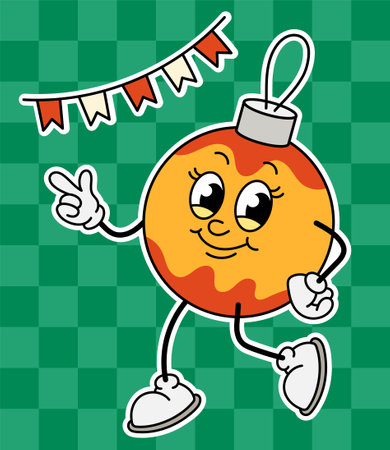 Christmas character vector conceptのイラスト素材