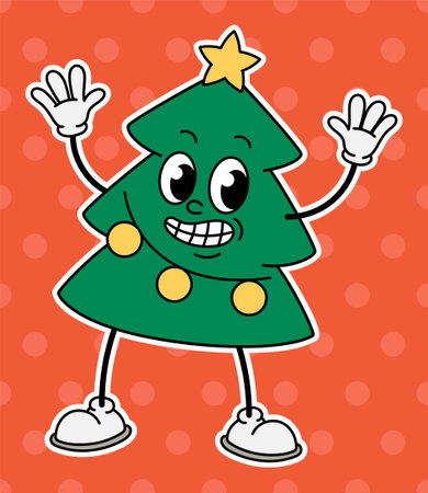 Christmas character vector conceptのイラスト素材