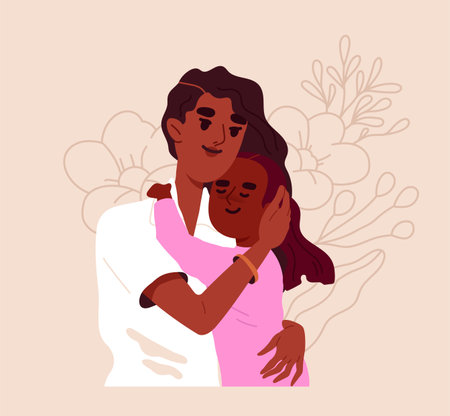 Happy Mothers day vector posterのイラスト素材