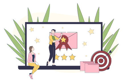 HR recognition vector simpleのイラスト素材