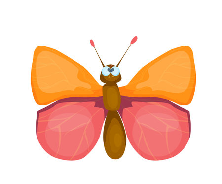 Cute bug vector iconのイラスト素材