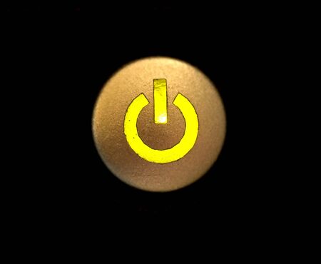power buttonの写真素材