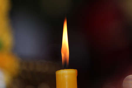 candle of lightの写真素材