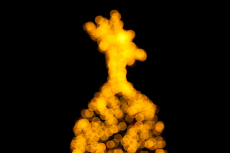 Abstract Background with Bokeh for Christmas and New years festival.の写真素材