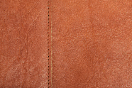 Brown leather texture as vintage background.