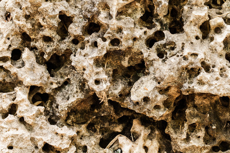 Surface of the grunge stone .