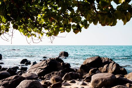 View of nice tropical beach.の写真素材