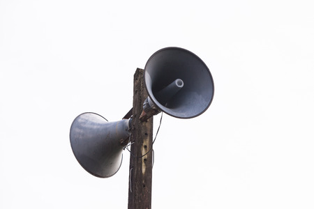 Vintage loudspeaker.の写真素材