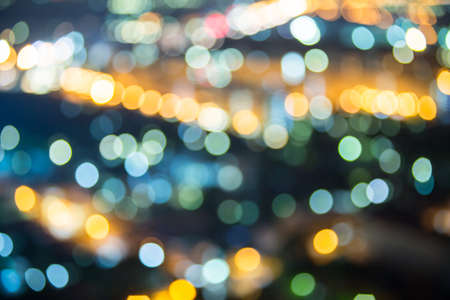 Elegant abstract background with bokeh defocused lights.