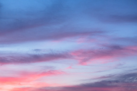 The sky in twilight time background.の写真素材