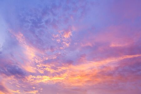 The sky in twilight time background.