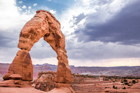 Arches National Parkの写真素材