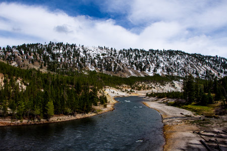 Yellowstone National Parkの写真素材