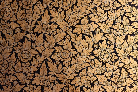 Mental Clinic cliff wall paintings of Thai templesの写真素材