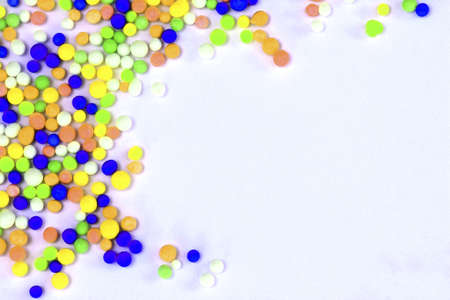 Icing sugar background