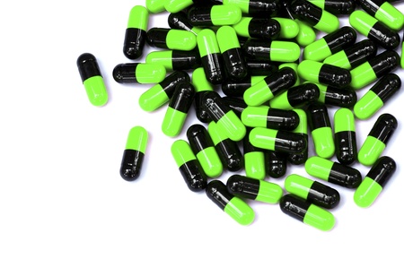 Drugs on a white background の写真素材