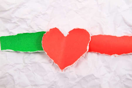 Creative simple background on Valentine' s Dayの写真素材