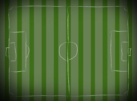 Football fieldの写真素材