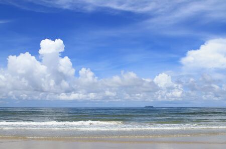 beach and beautiful tropical seaの写真素材