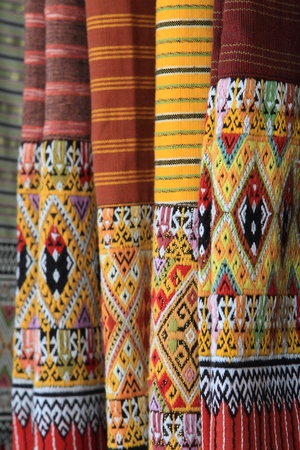 Thai style pattern on Thai cloth
