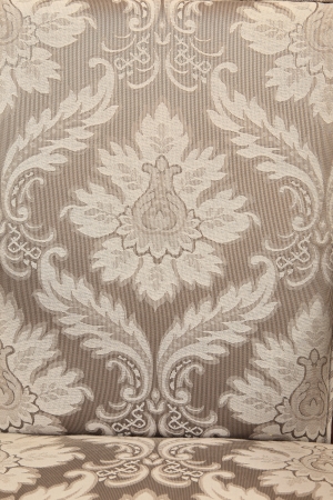 flower pattern on textileの写真素材