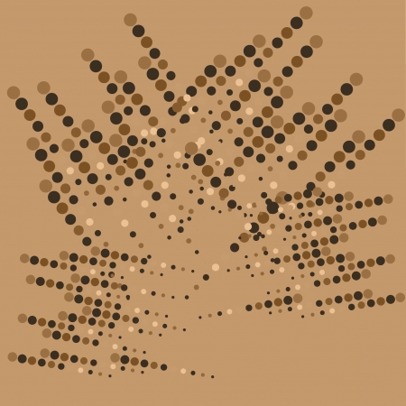 Vector halftone patternのイラスト素材