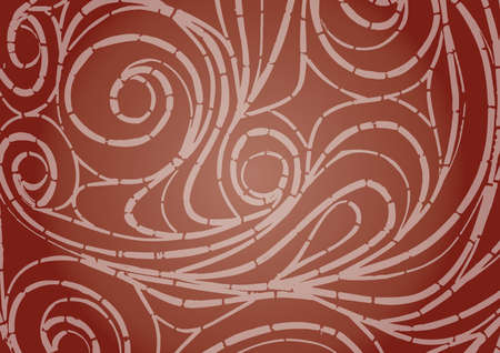 Abstract floral background patternのイラスト素材