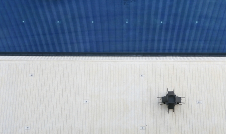 pool from top viewの写真素材