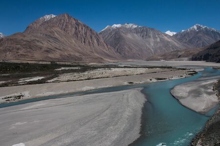 Nubra Valley in Ladakhの写真素材